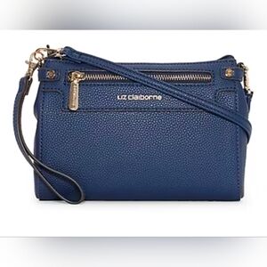 Liz Claiborne Elly Convertible Crossbody Bag In NAVY